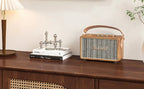 Handwoven Rattan Adhesive-Back Circuit Breaker Cover