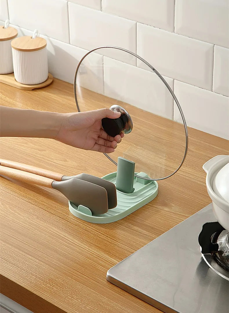 Heat-Resistant Foldable Spoon & Spatula Rest