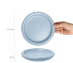 Heat-Resistant Macaron Pastel Ceramic Plate
