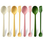 Heat-Resistant & Non-Scratch Silicone Rice Spoon (2 or 8 Pieces)