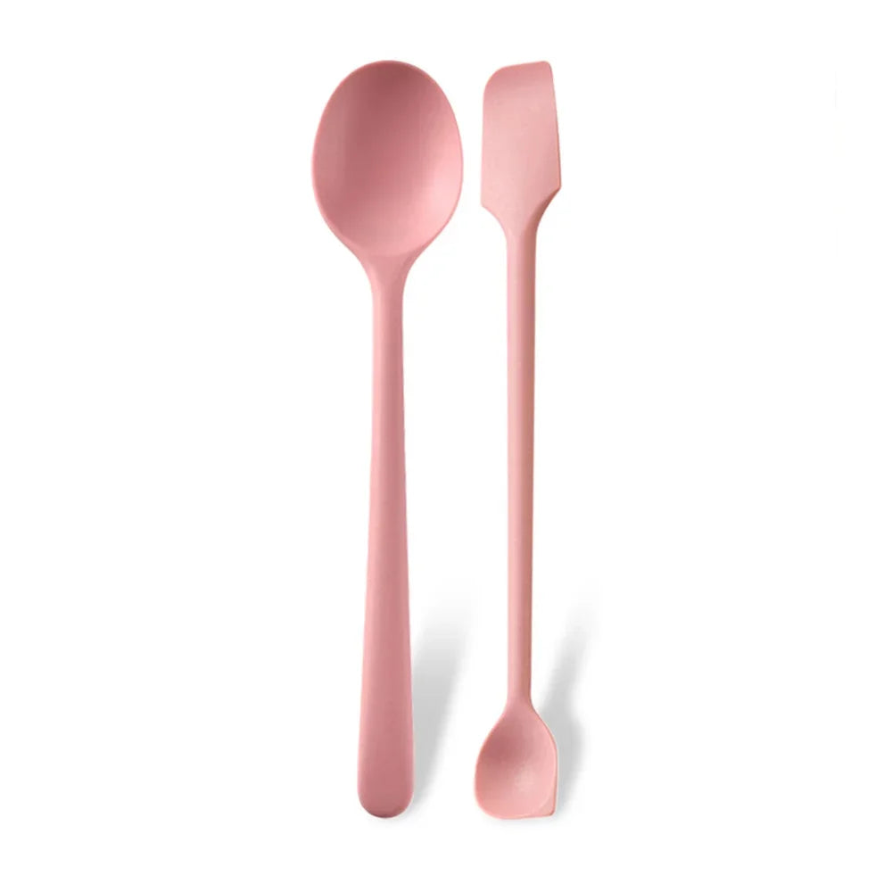 Heat-Resistant & Non-Scratch Silicone Rice Spoon (2 or 8 Pieces)