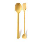 Heat-Resistant & Non-Scratch Silicone Rice Spoon (2 or 8 Pieces)