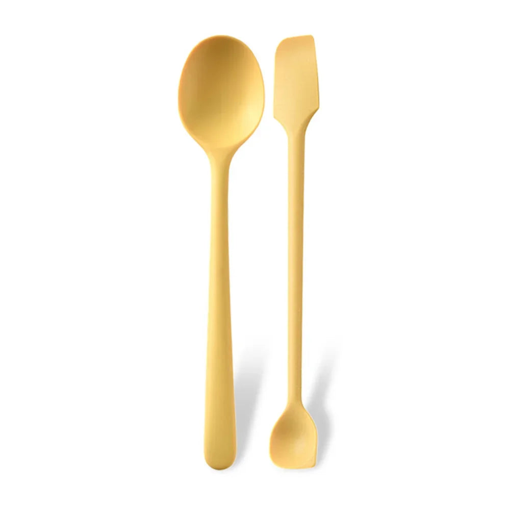 Heat-Resistant & Non-Scratch Silicone Rice Spoon (2 or 8 Pieces)