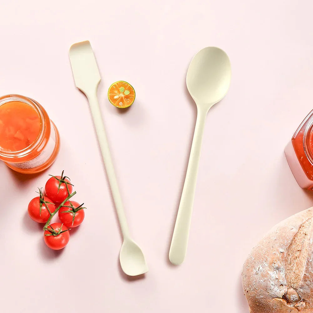 Heat-Resistant & Non-Scratch Silicone Rice Spoon (2 or 8 Pieces)