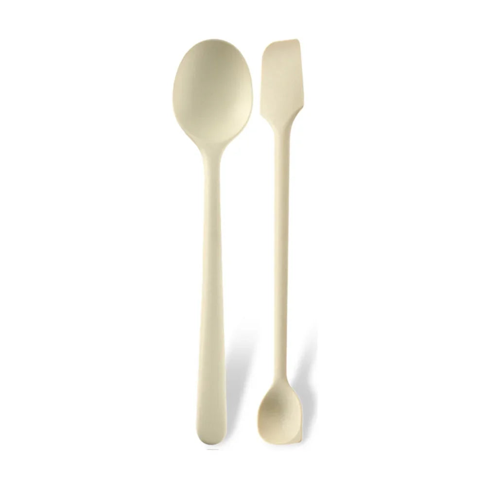 Heat-Resistant & Non-Scratch Silicone Rice Spoon (2 or 8 Pieces)