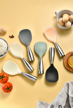 Heat-Resistant & Nonstick Silicone Cooking Spoon
