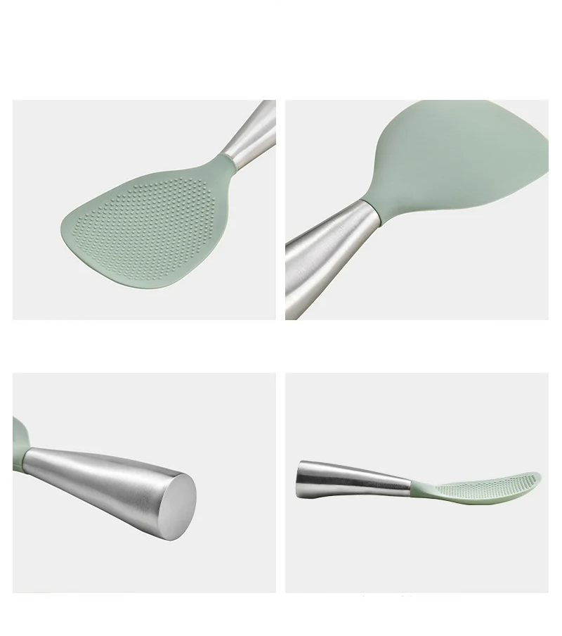 Heat-Resistant & Nonstick Silicone Cooking Spoon
