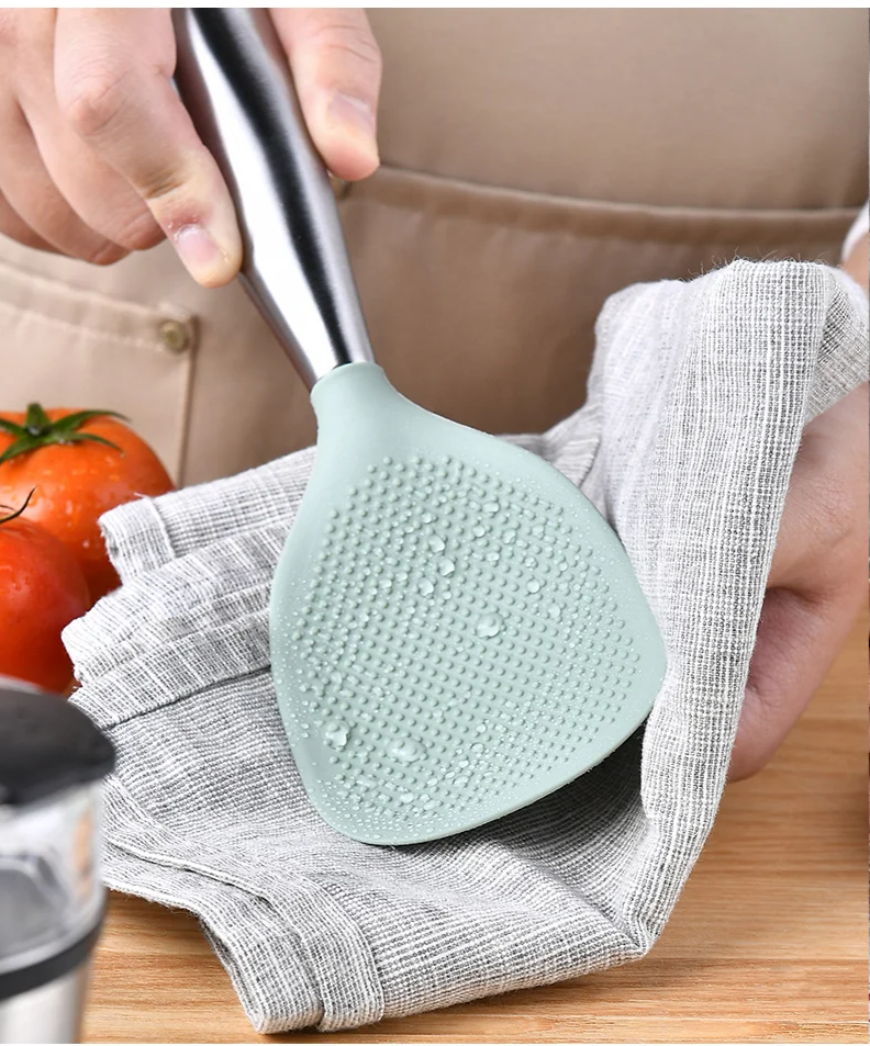 Heat-Resistant & Nonstick Silicone Cooking Spoon