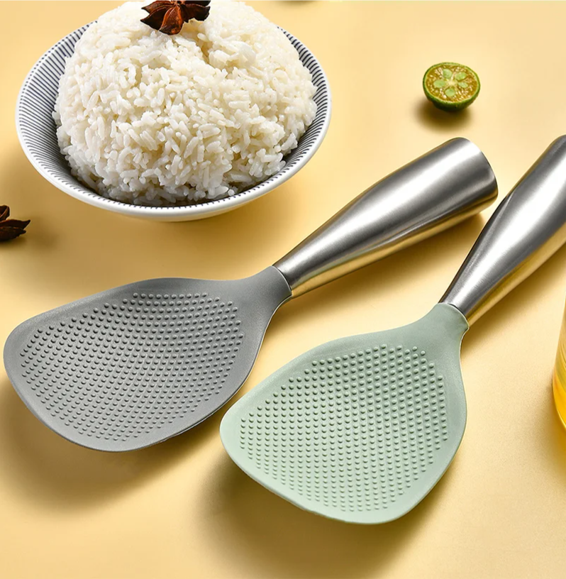 Heat-Resistant & Nonstick Silicone Cooking Spoon