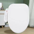 Heated Seat & Warm Water Bidet Toilet Seat