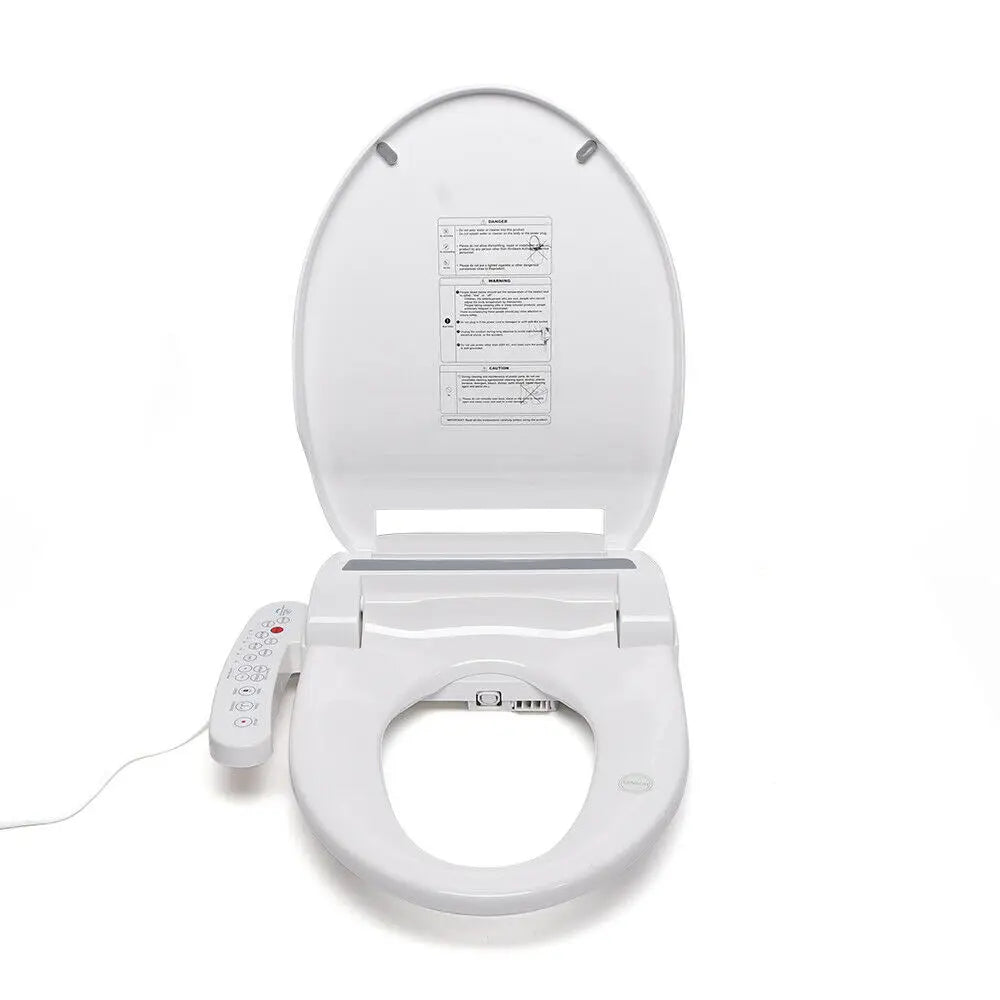 Heated Seat & Warm Water Bidet Toilet Seat