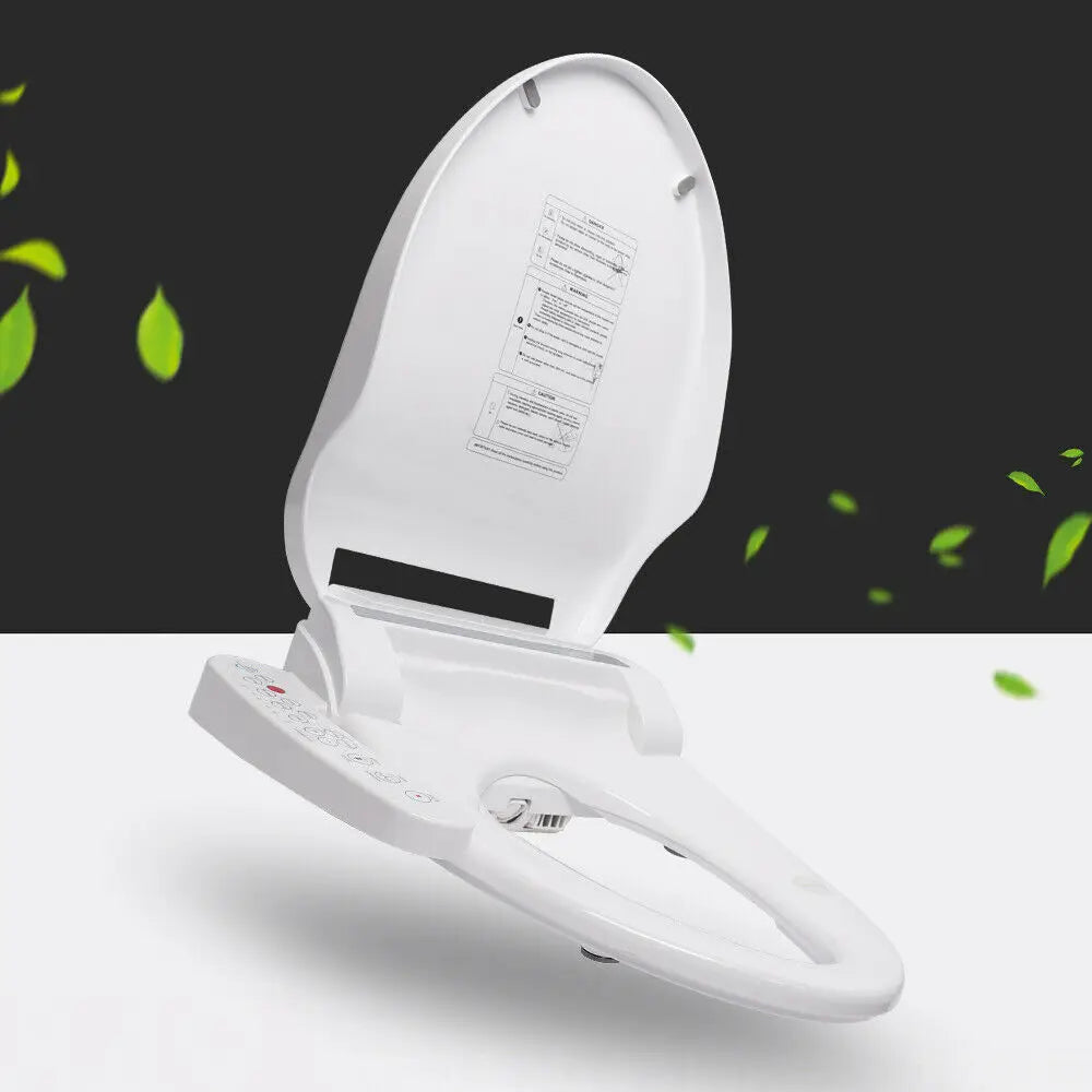Heated Seat & Warm Water Bidet Toilet Seat