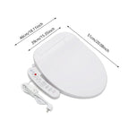 Heated Seat & Warm Water Bidet Toilet Seat