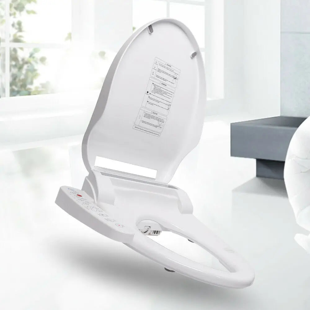 Heated Seat & Warm Water Bidet Toilet Seat