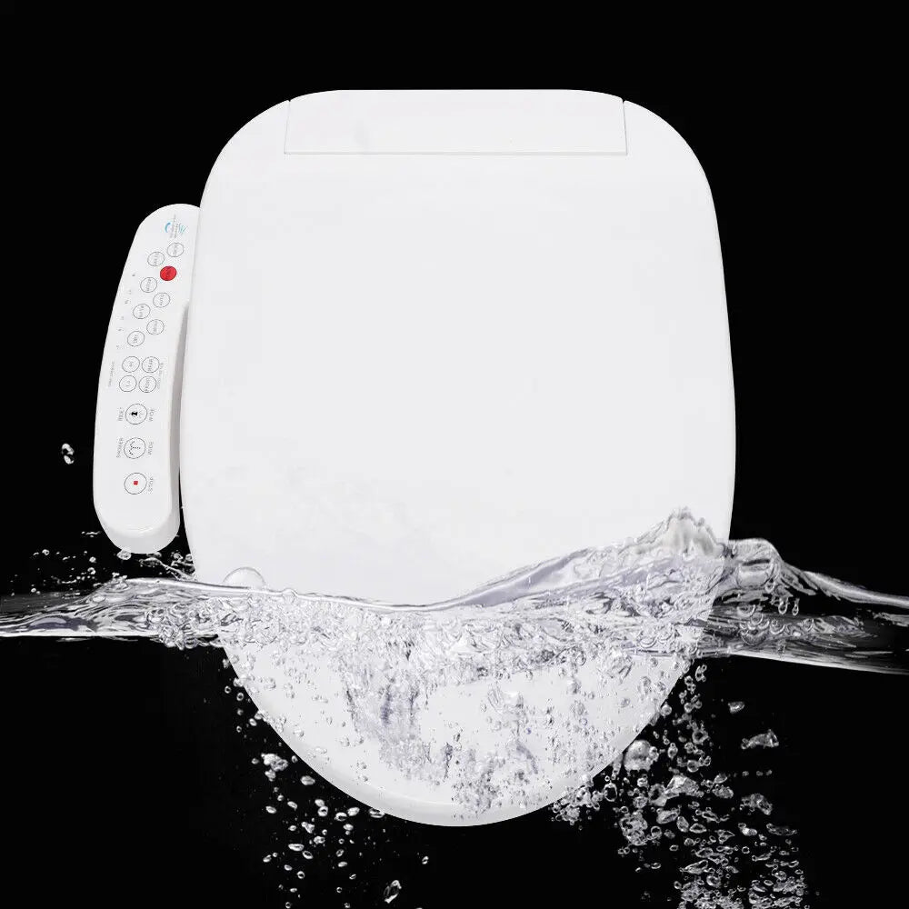 Heated Seat & Warm Water Bidet Toilet Seat