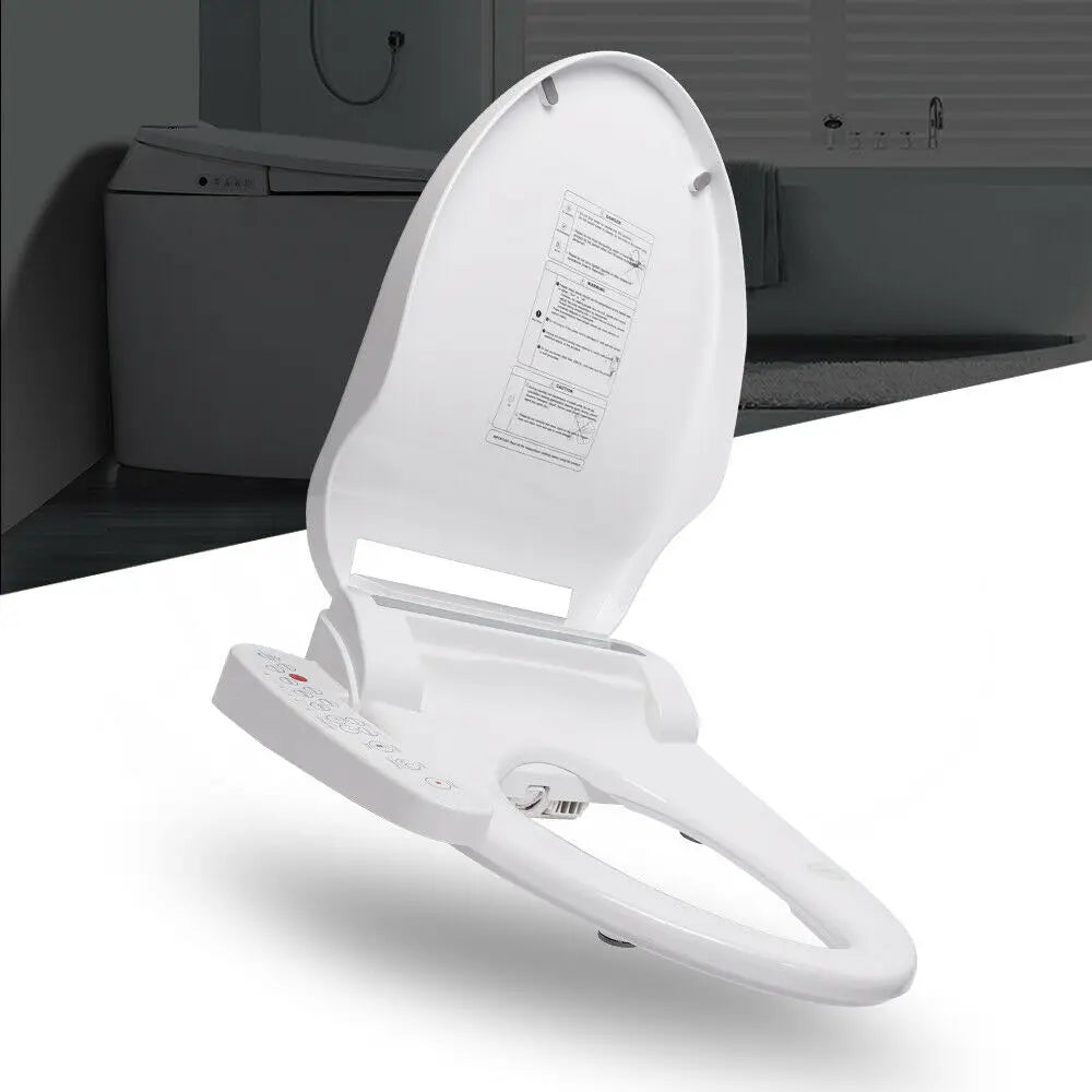 Heated Seat & Warm Water Bidet Toilet Seat