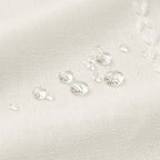 Heavy-Duty Waterproof Linen-Look Shower Curtain