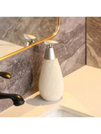 Heavy Glazed Ceramic Drip-Free Pump Soap Dispenser