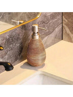 Heavy Glazed Ceramic Drip-Free Pump Soap Dispenser