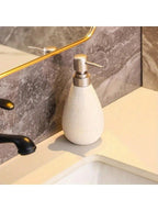 Heavy Glazed Ceramic Drip-Free Pump Soap Dispenser