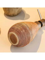Heavy Glazed Ceramic Drip-Free Pump Soap Dispenser