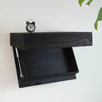 Hidden Compartment Floating Wall Shelf