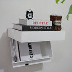 Hidden Compartment Floating Wall Shelf