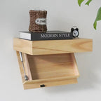 Hidden Compartment Floating Wall Shelf