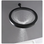 High-Pressure Brushed Stainless Rainfall Shower Head (Wall-Mounted)