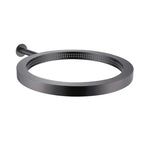 High-Pressure Brushed Stainless Rainfall Shower Head (Wall-Mounted)