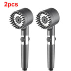 High-Pressure Filtered 4-Mode Handheld Shower Head