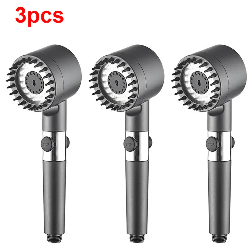High-Pressure Filtered 4-Mode Handheld Shower Head