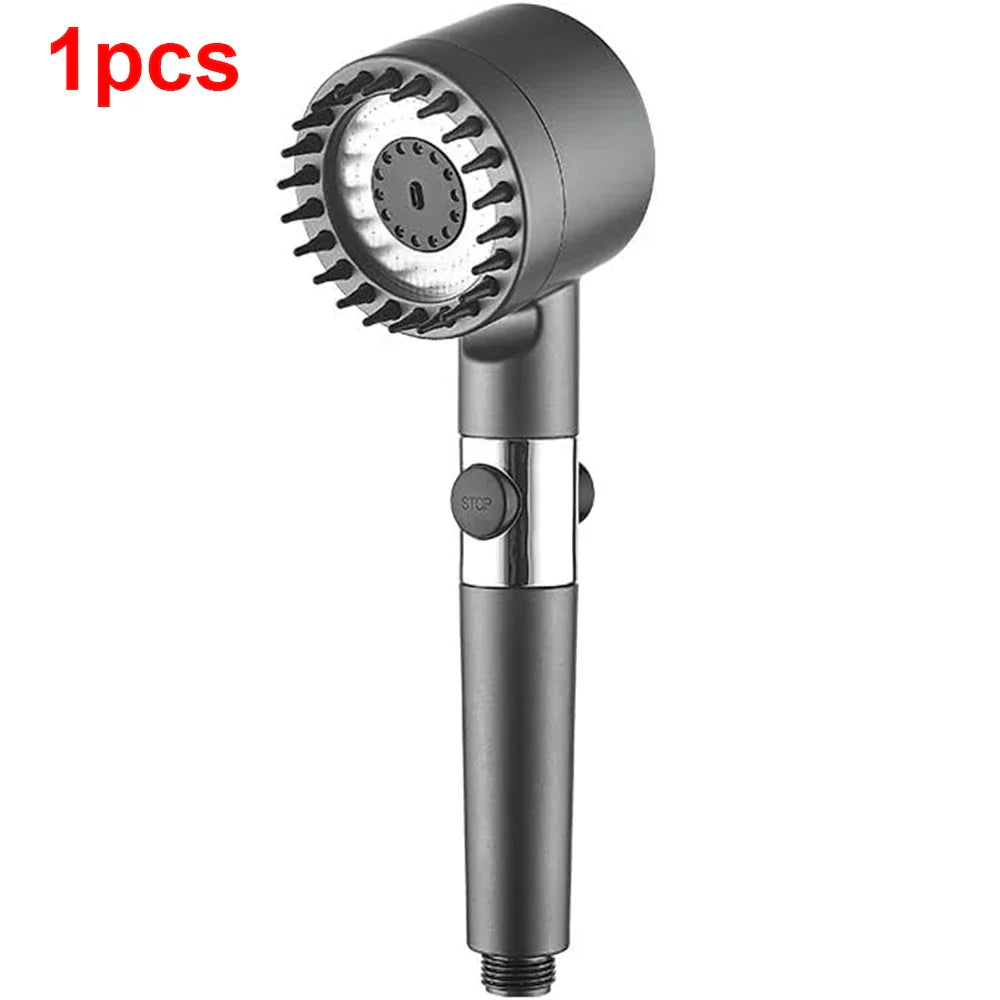 High-Pressure Filtered 4-Mode Handheld Shower Head