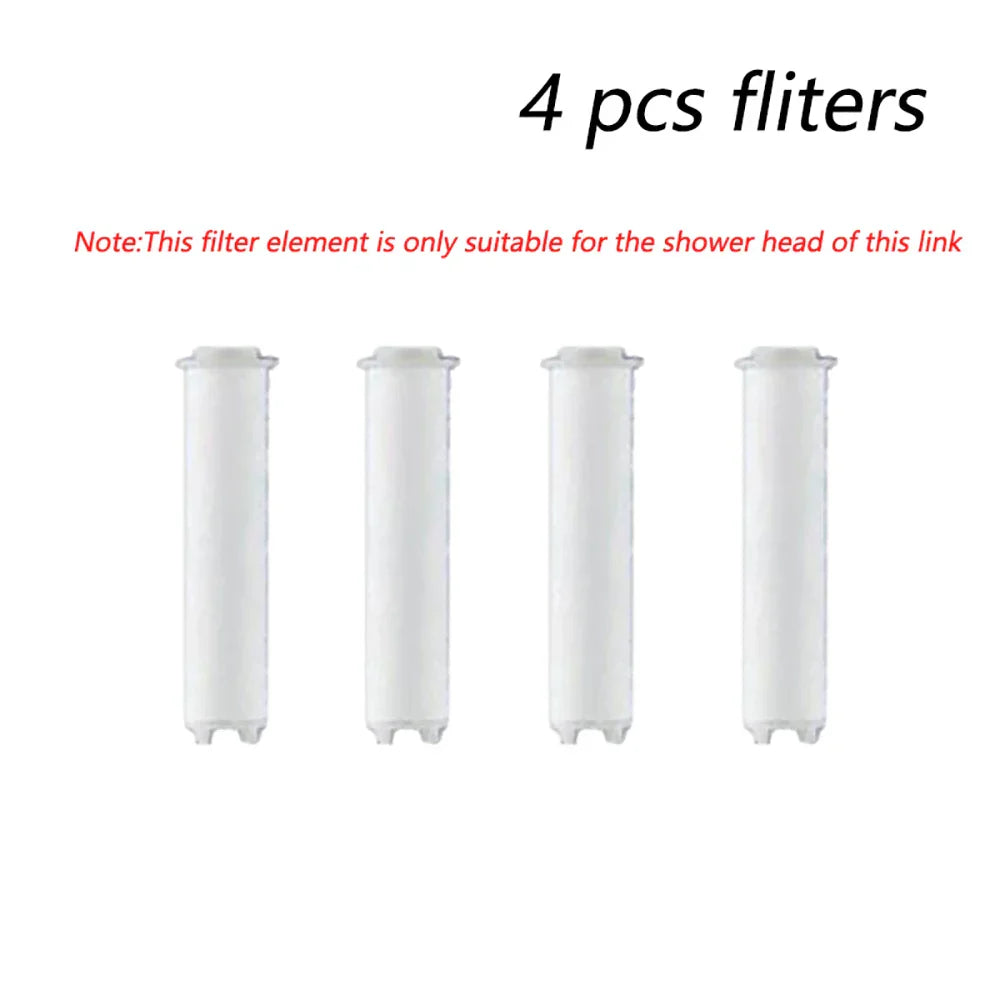 High-Pressure Filtered 4-Mode Handheld Shower Head
