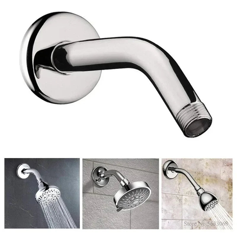 High-Pressure Rustproof ABS Rain Shower Head (With Arm)