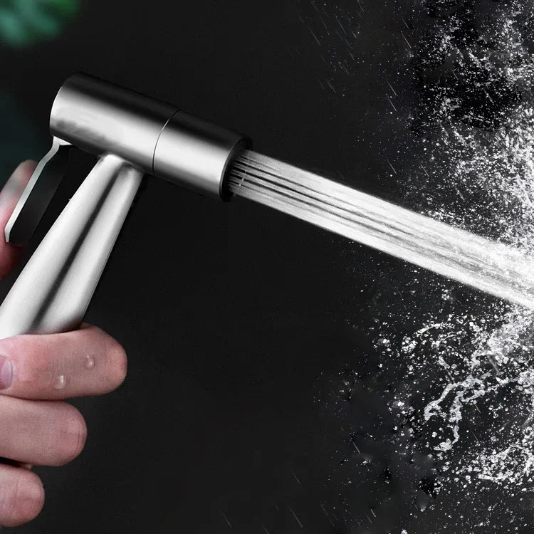 High-Pressure Rustproof Stainless Steel Handheld Bidet Sprayer