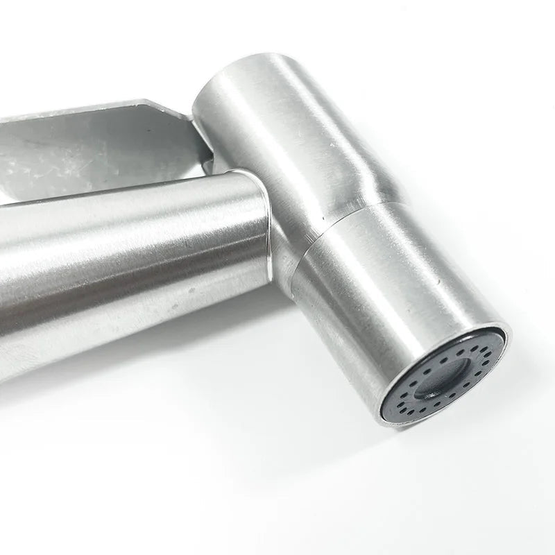 High-Pressure Rustproof Stainless Steel Handheld Bidet Sprayer