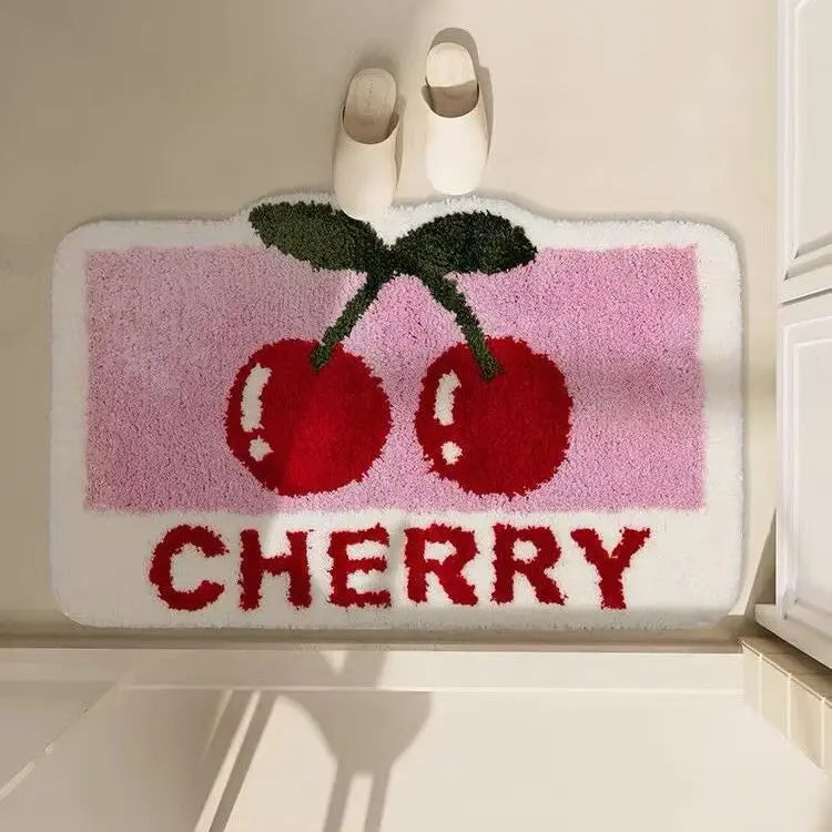 Highly Absorbent Colorfast Polyester Bathroom Mat