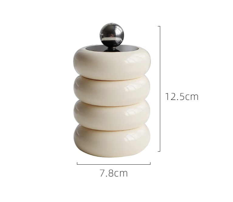 Hygienic Ceramic Storage Jar (250 ml)