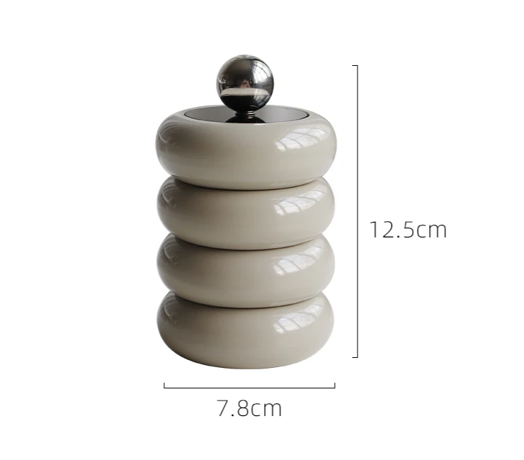 Hygienic Ceramic Storage Jar (250 ml)
