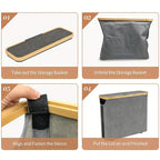 Hygienic Closed-Top Durable Plastic Toilet Paper Holder
