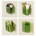 Hygienic Covered Wall-Mounted Toothbrush Holder
