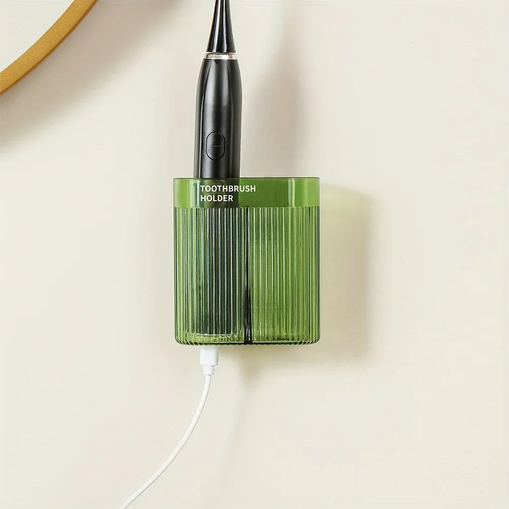 Hygienic Covered Wall-Mounted Toothbrush Holder