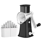 Interchangeable Stainless Steel Rotary Grater (5-in-1)