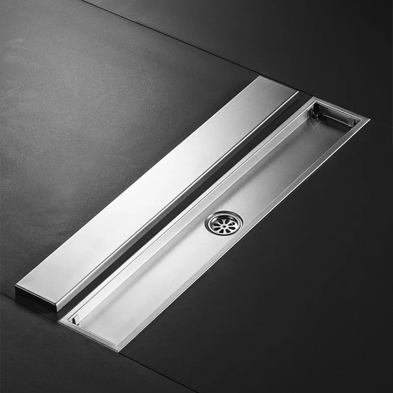 Invisible Tile-In & Odor-Blocking Shower Drain
