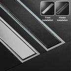 Invisible Tile-In & Odor-Blocking Shower Drain