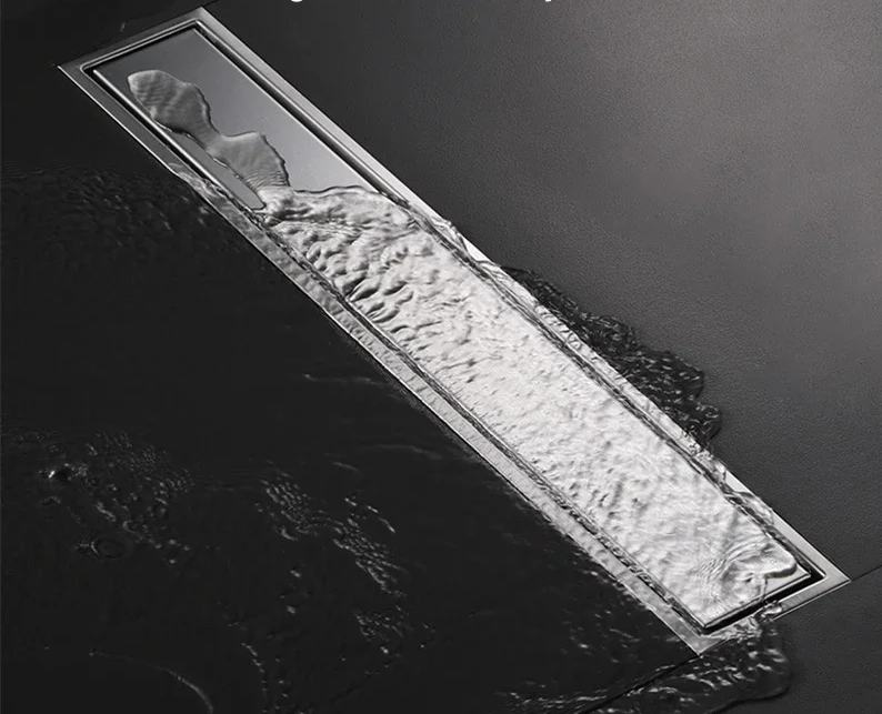 Invisible Tile-In & Odor-Blocking Shower Drain