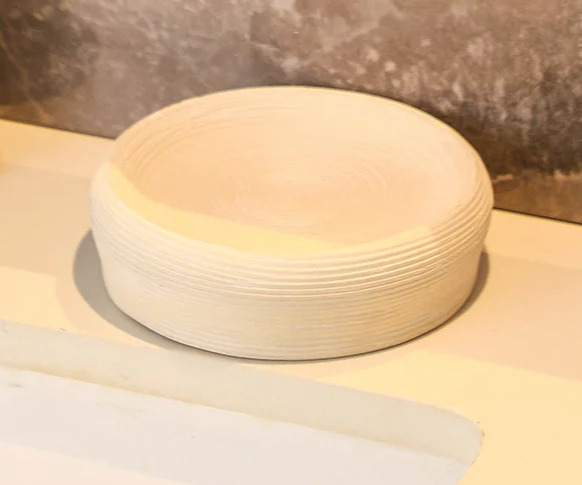 Japanese Vintage Ceramic Bathroom Accessory Set (3-Piece)