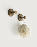 Knurled Antique Bronze Brass & Copper Bathroom Hardware Set
