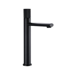 Knurled Handle Brass & Stainless Steel Basin Faucet